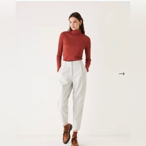 Frank and Oak Amelia Speckled Grey Pants